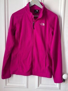 Women’s North Face Momentum Fleece Zip Up Long Sleeve Jacket Medium
